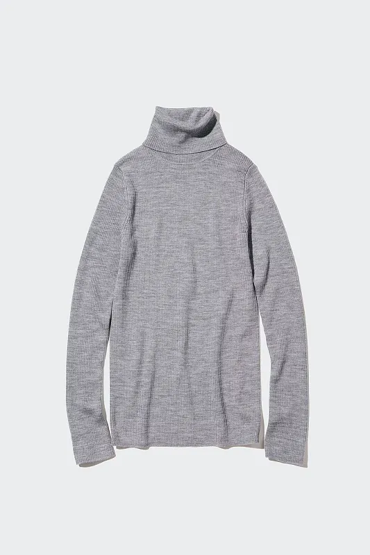 Водолазка из мериносовой шерсти UNIQLO   Водолазка из мериносовой шерсти UNIQLO