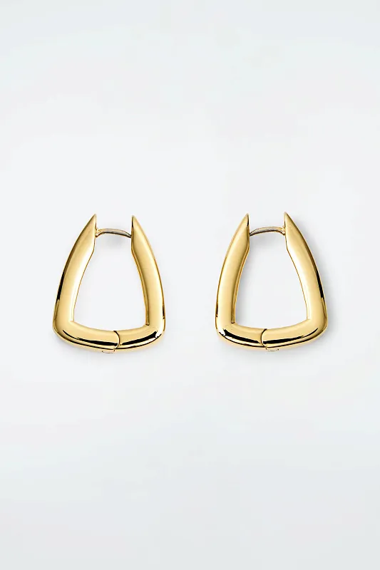 Квадратные серьги-кольца COS Квадратные серьги-кольца COS