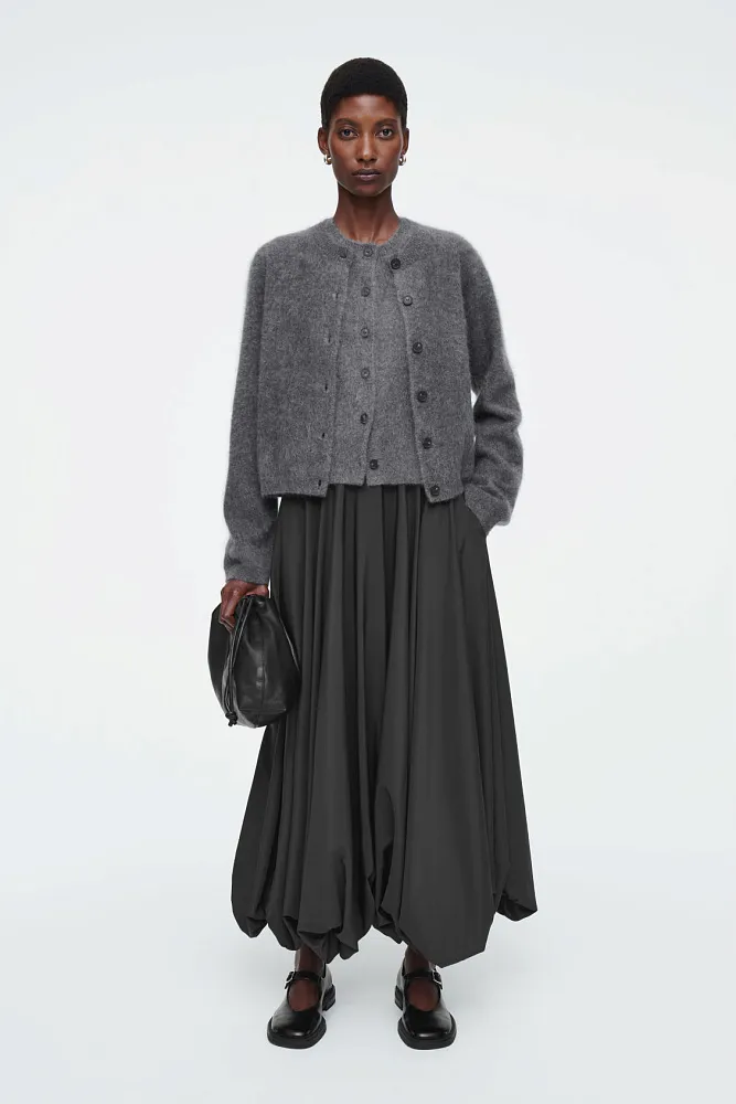 Кардиган из чистого кашемира с начесом COS