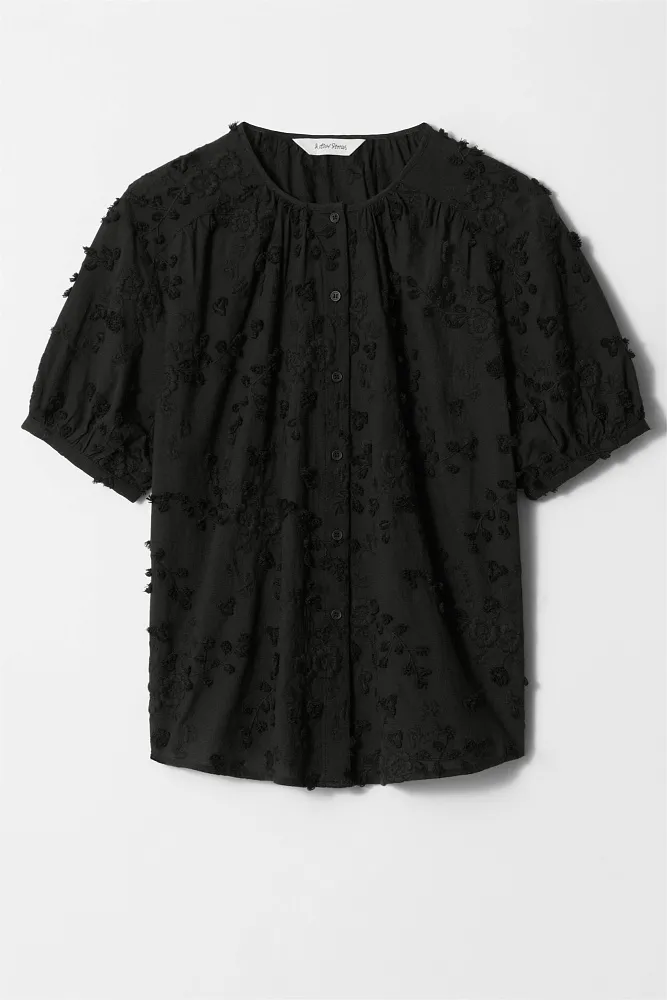 Блуза свободного кроя с рукавами-фонариками & OTHER STORIES