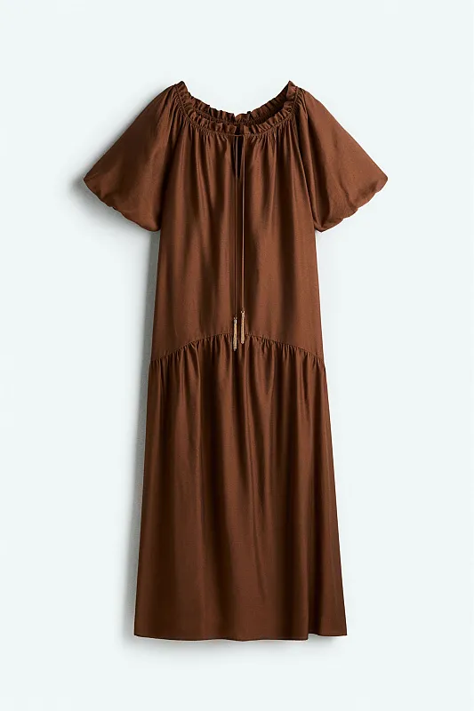 Платье с завязками H&M   Платье с завязками H&M