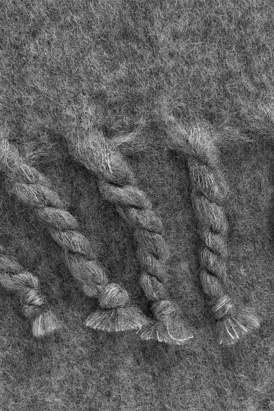 Шарф из смеси мохера и шерсти ARKET Шарф из смеси мохера и шерсти ARKET