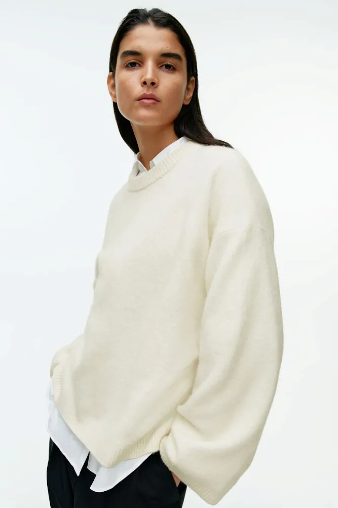 Джемпер из шерсти альпаки