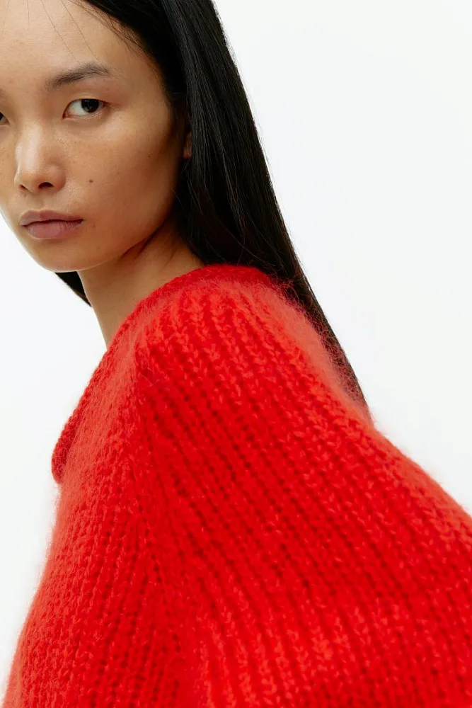 Джемпер из смесового мохера ARKET