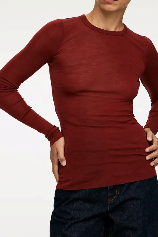 Лонгслив из шерсти мериноса ARKET   Лонгслив из шерсти мериноса ARKET