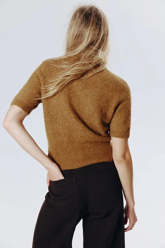 Джемпер из смеси альпаки с воротником H&M Premium Selection   Джемпер из смеси альпаки с воротником H&M Premium Selection