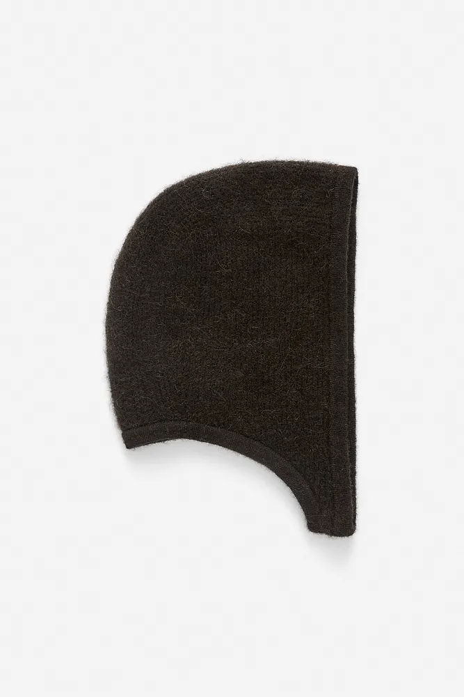 Балаклава из смеси альпаки и шерсти ARKET