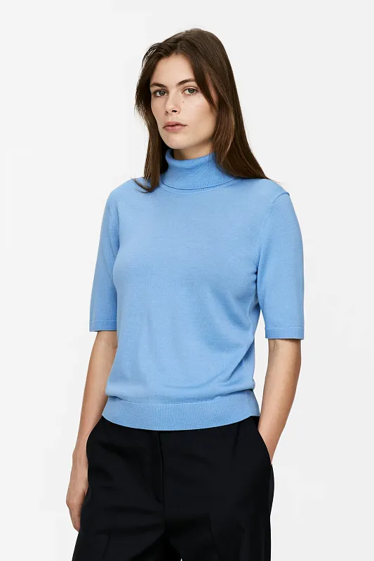 Водолазка с короткими рукавами