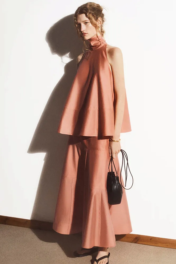 Сумка-мешочек со сборками COS