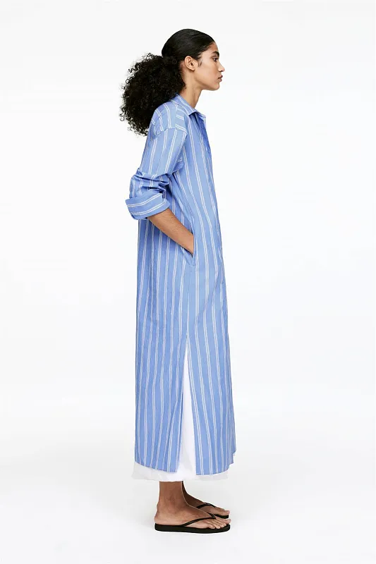 Платье-рубашка из хлопка ARKET Платье-рубашка из хлопка ARKET