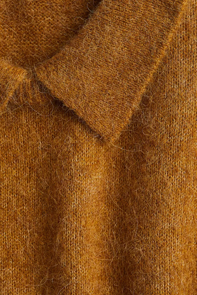 Джемпер из смеси альпаки с воротником H&M Premium Selection