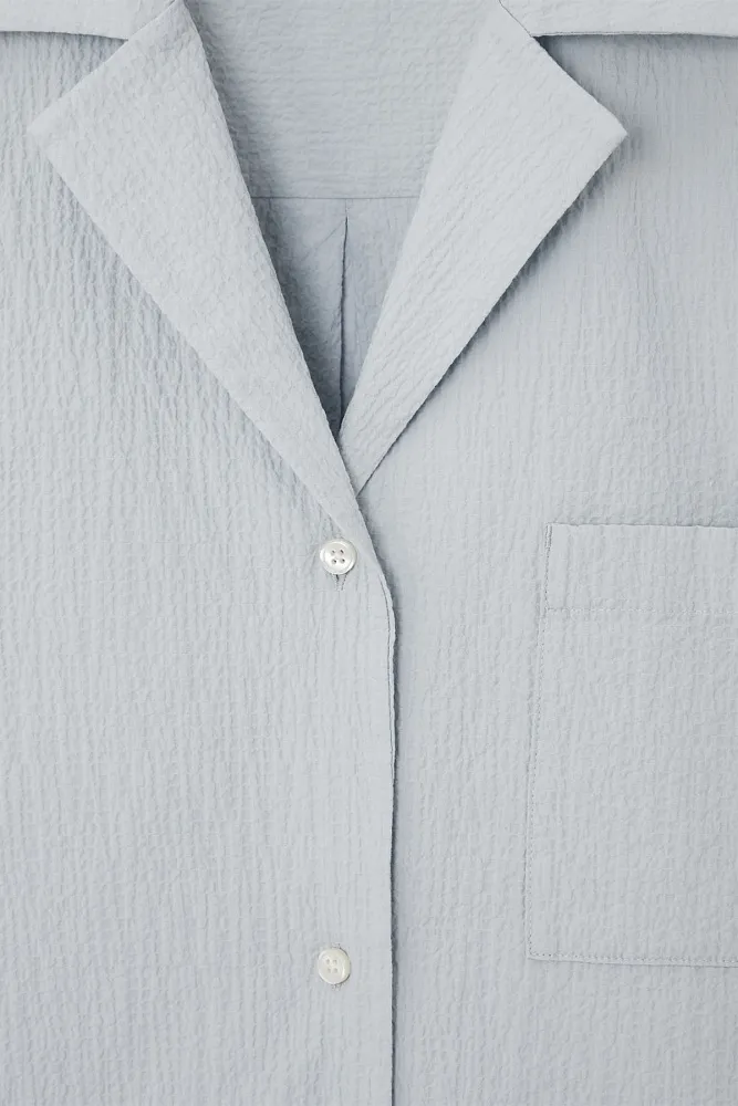 Рубашка из сирсакера COS