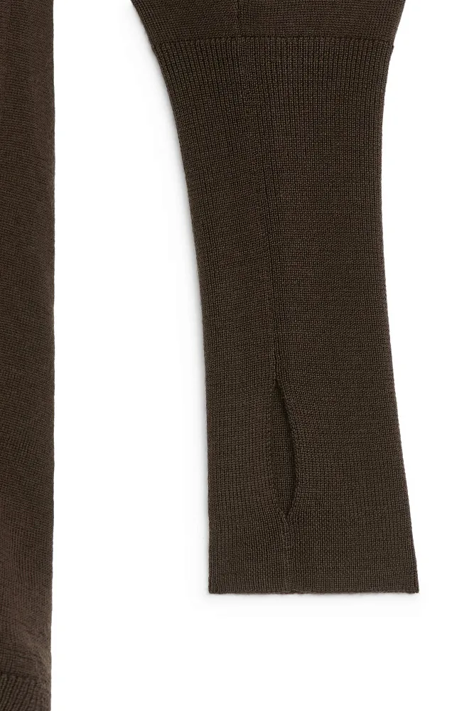 Лонгслив из шерсти мериноса ARKET