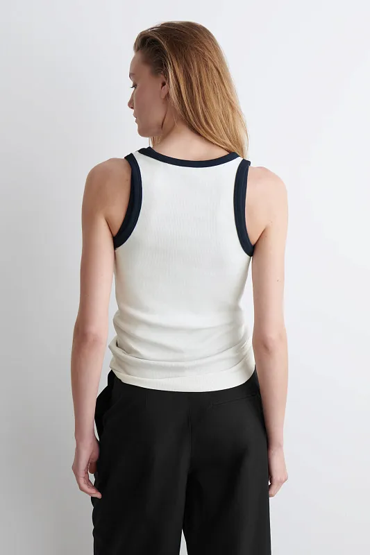 Майка в рубчик COS   Майка в рубчик COS