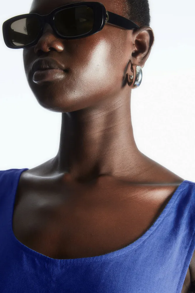 Платье льняное на завязках COS