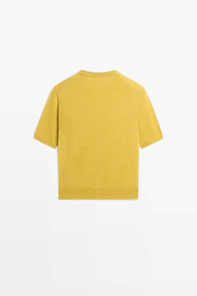 Кардиган с короткими рукавами MASSIMO DUTTI