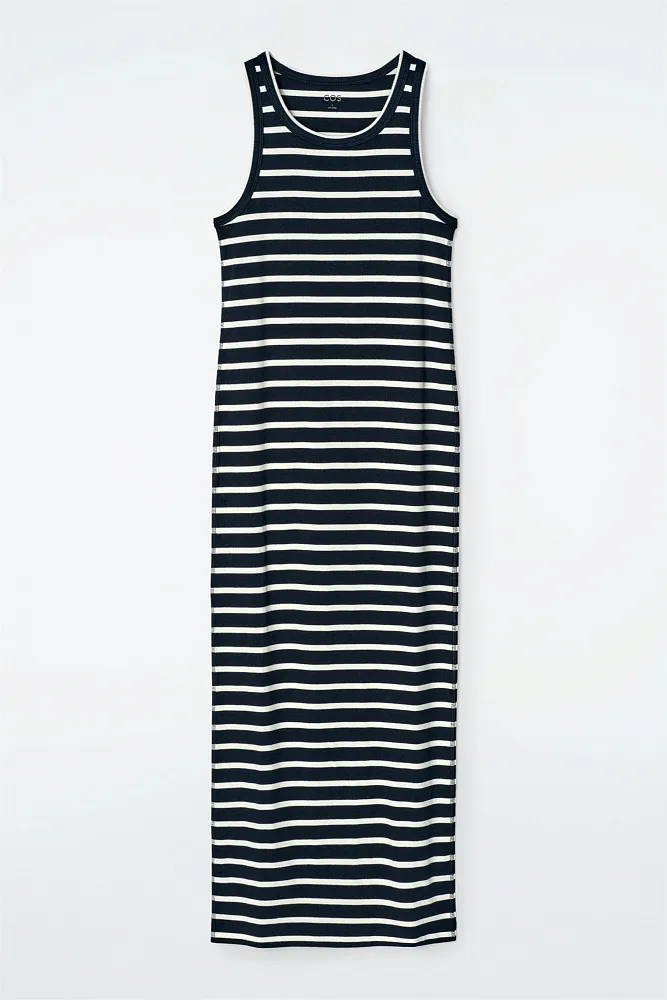Платье-майка в рубчик COS