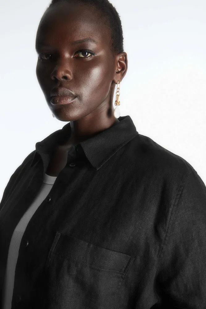 Льняная рубашка oversize COS