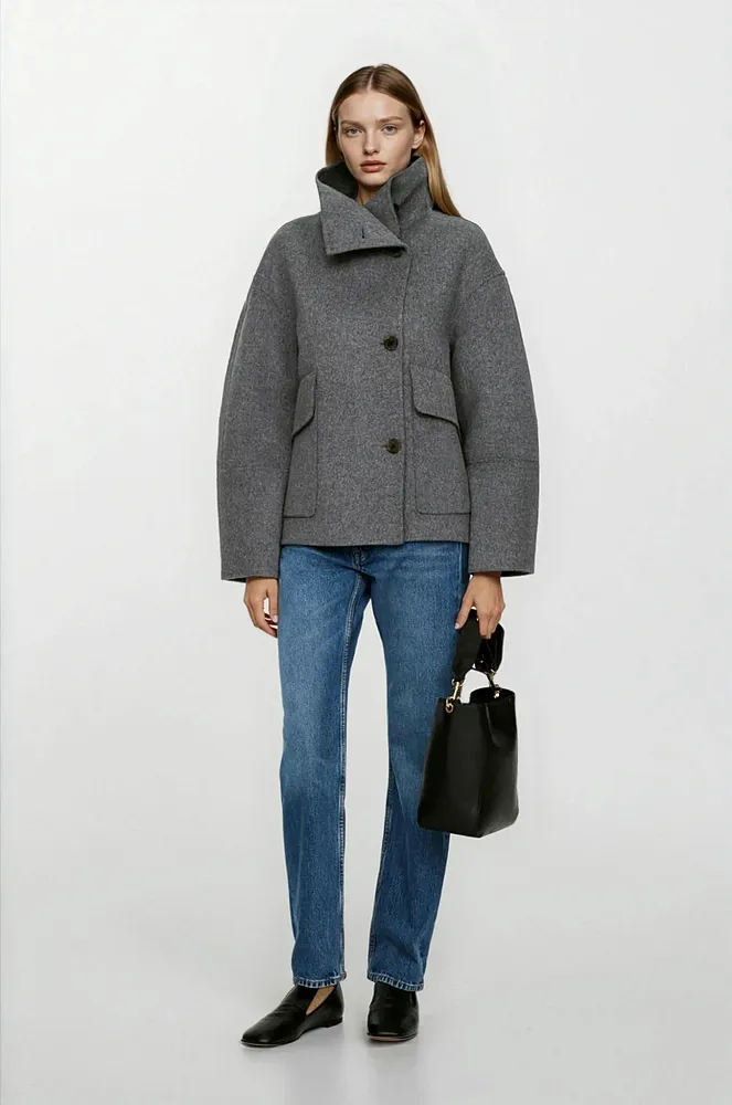 Полупальто из смесовой шерсти Полупальто из смесовой шерсти