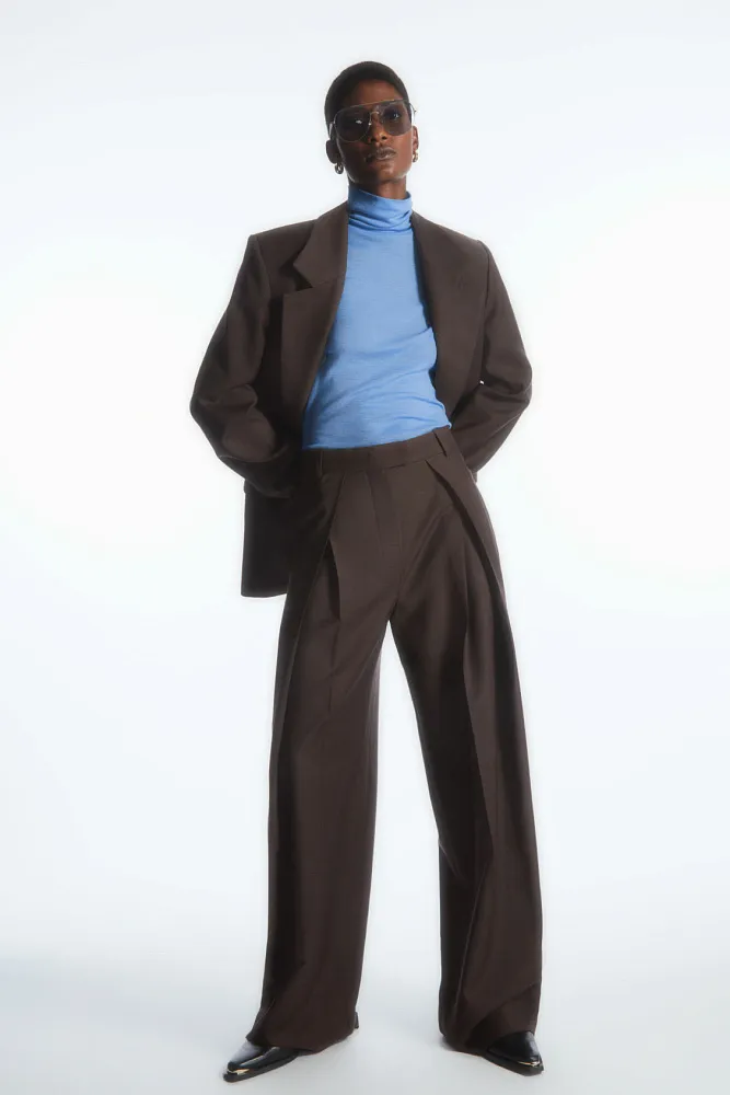 Водолазка из шерсти мериноса COS