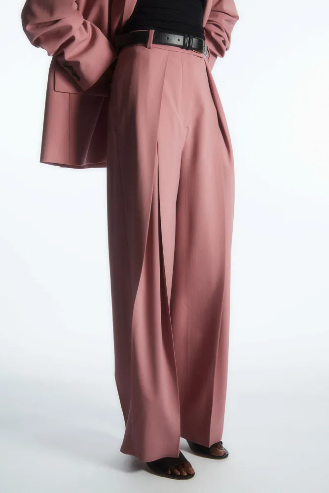 Брюки из шерсти COS