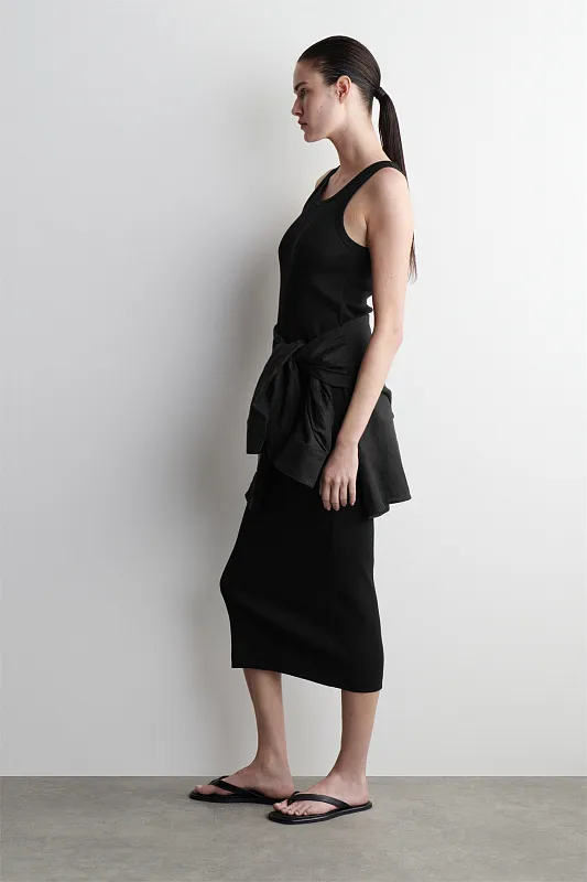 Платье-майка в рубчик COS Платье-майка в рубчик COS