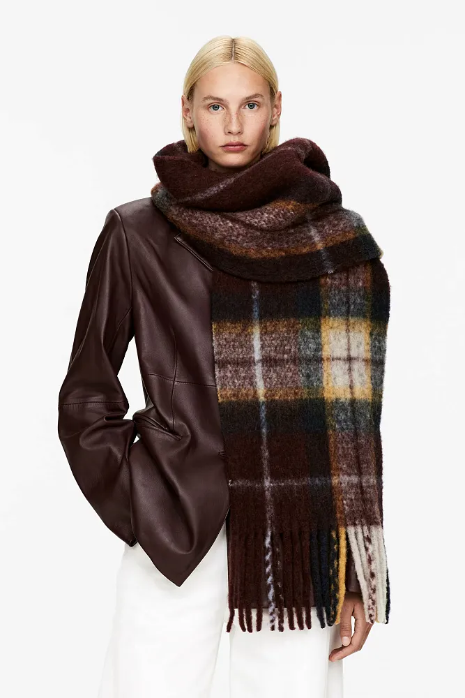 Шарф из шерстяной смеси