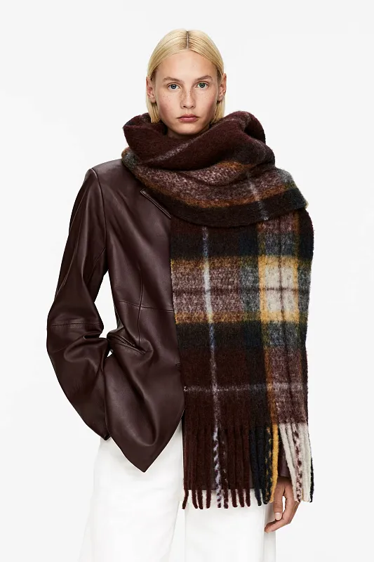 Шарф из шерстяной смеси