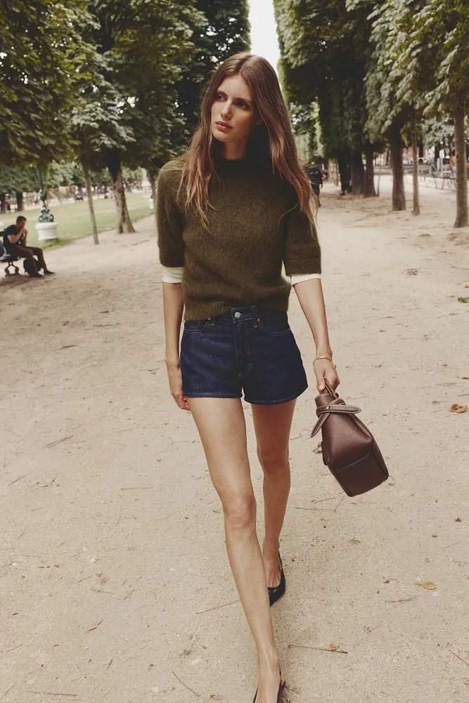 Джемпер из смеси мохера H&M Premium Selection