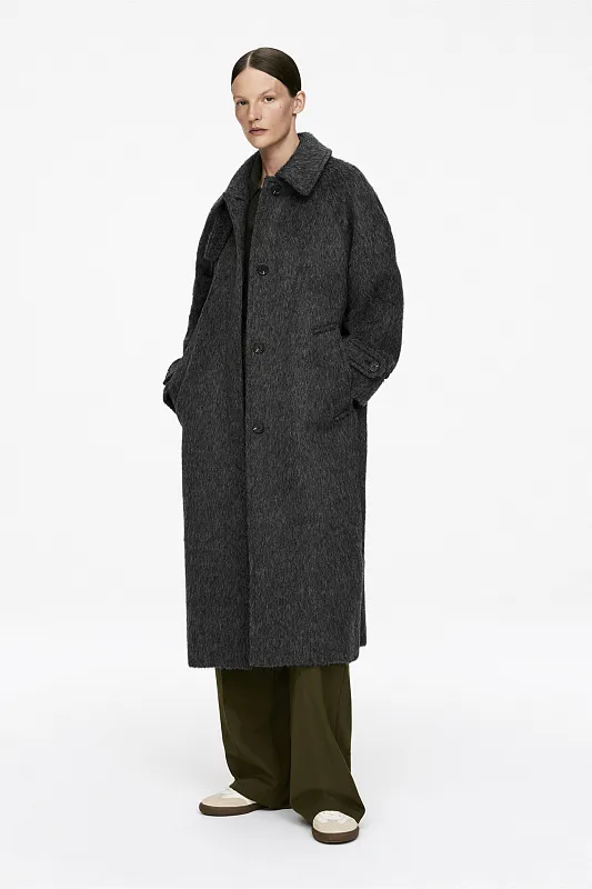 Пальто из смеси шерсти и альпаки ARKET   Пальто из смеси шерсти и альпаки ARKET