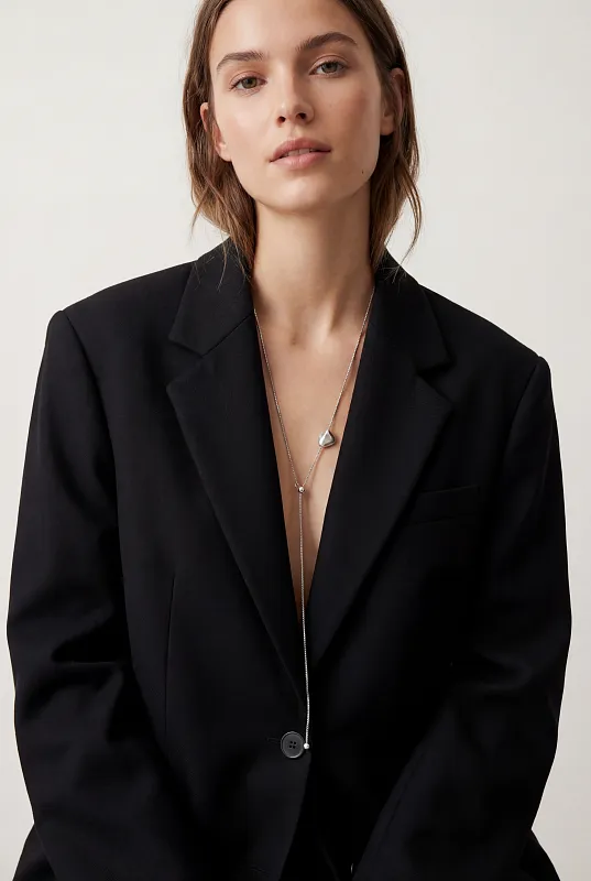 Ожерелье с расплавленным кулоном