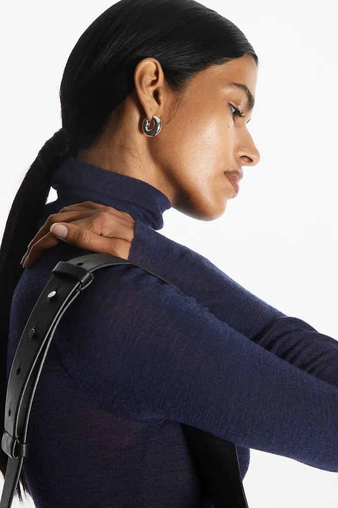 Водолазка из шерсти мериноса COS