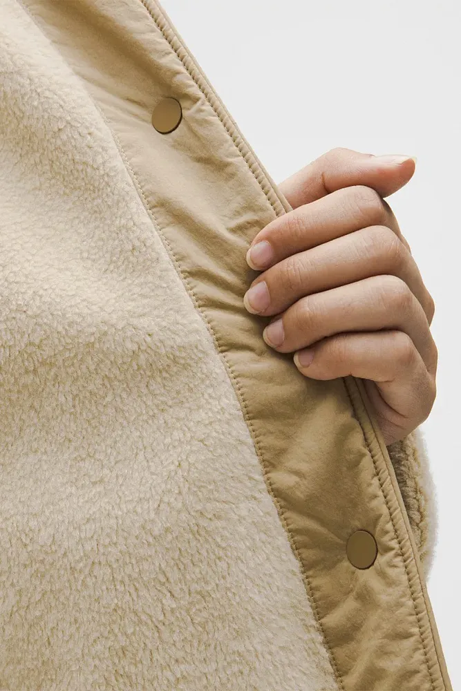 Стеганое пальто с флисовой подкладкой lululemon