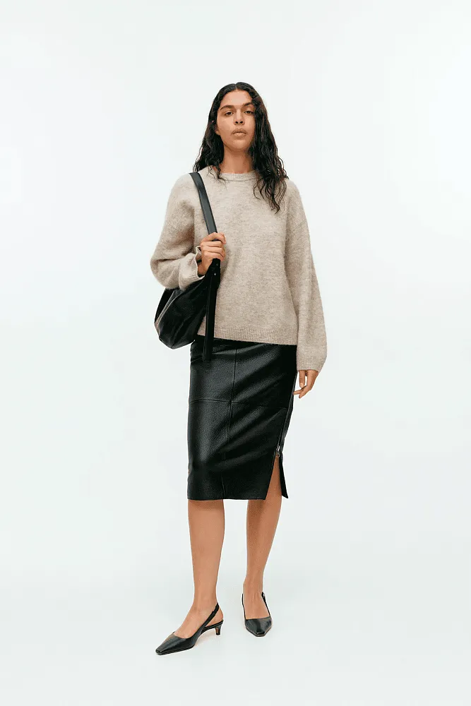 Джемпер из шерсти альпаки ARKET