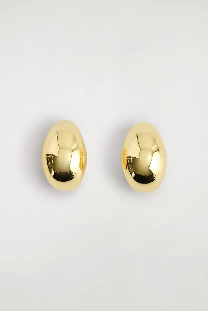 Изогнутые серьги COS