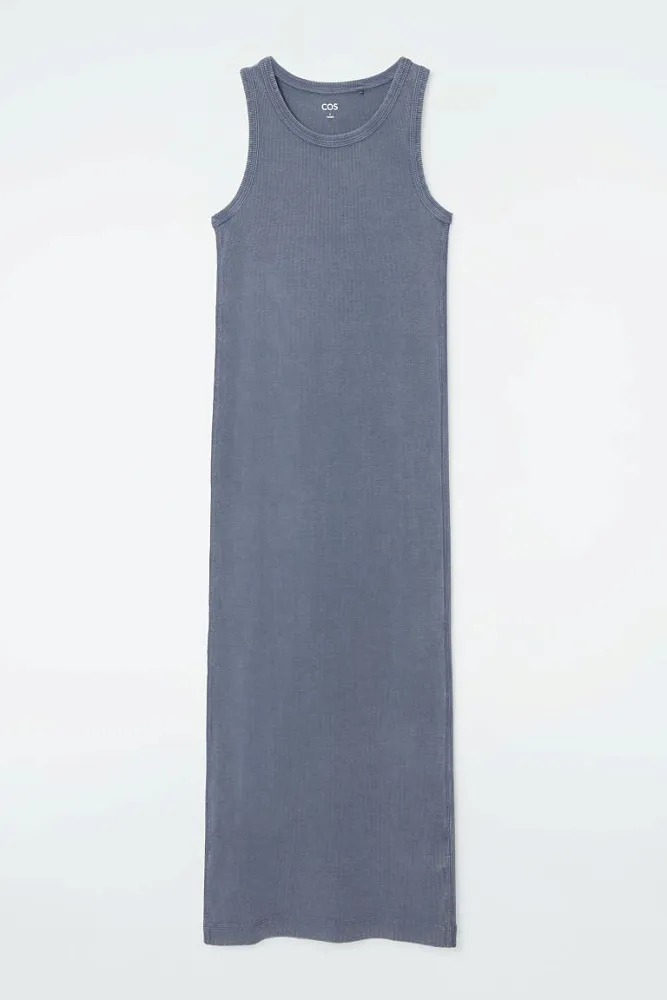 Платье-майка в рубчик COS