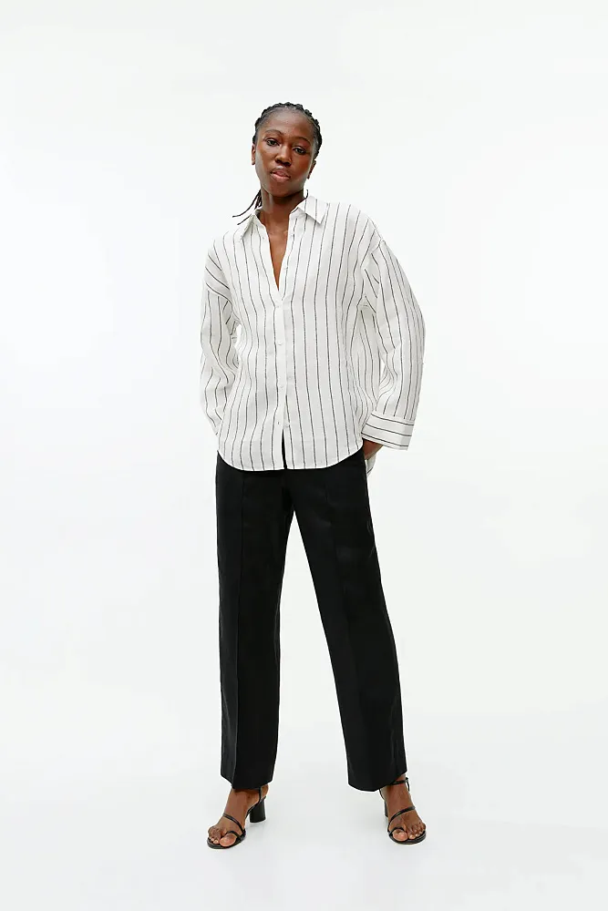 Рубашка льняная ARKET