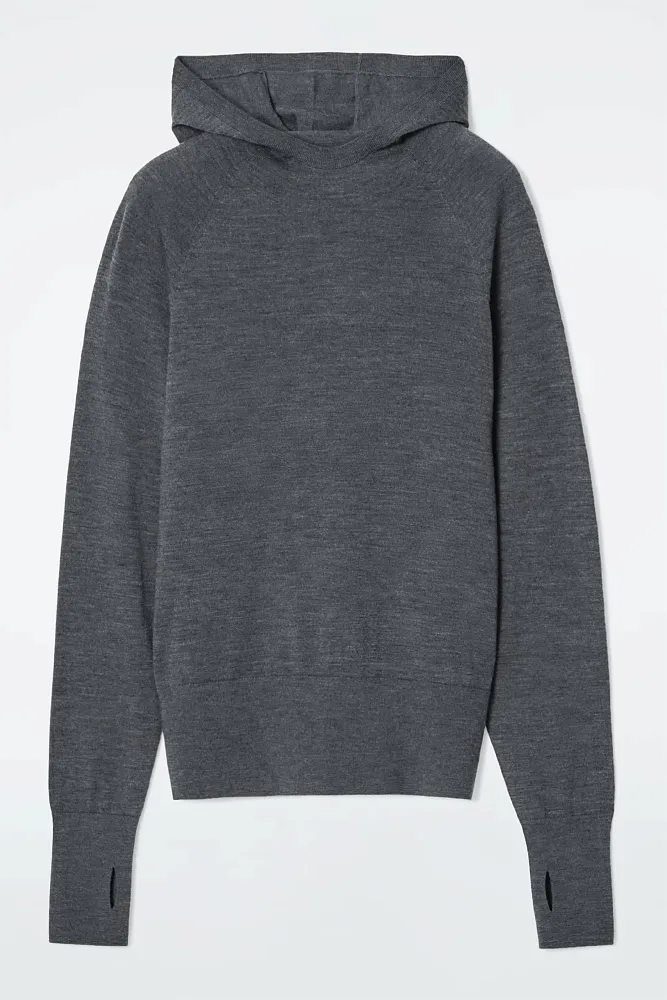 Худи из мериносовой шерсти COS