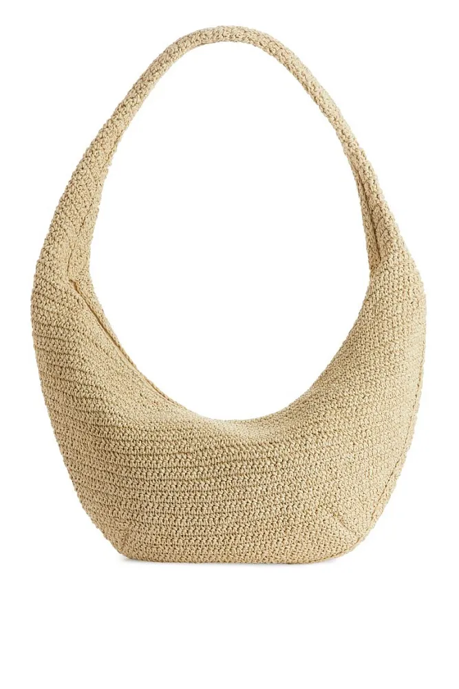 Соломенная сумка ARKET