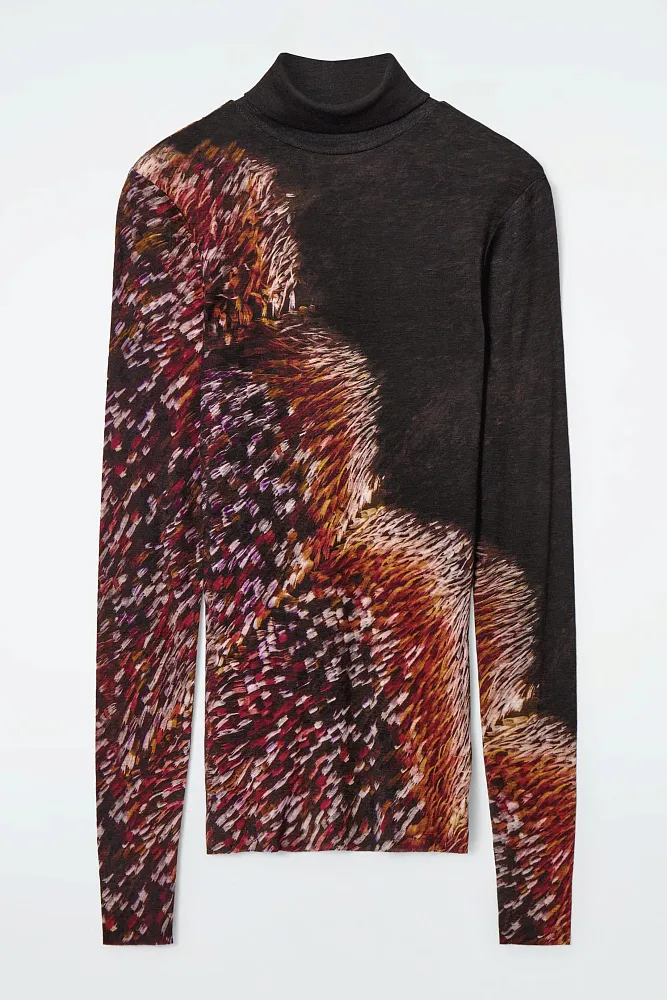 Водолазка из шерсти мериноса COS