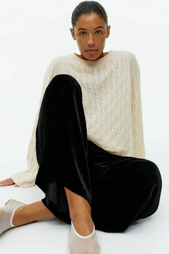 Бархатные брюки ARKET