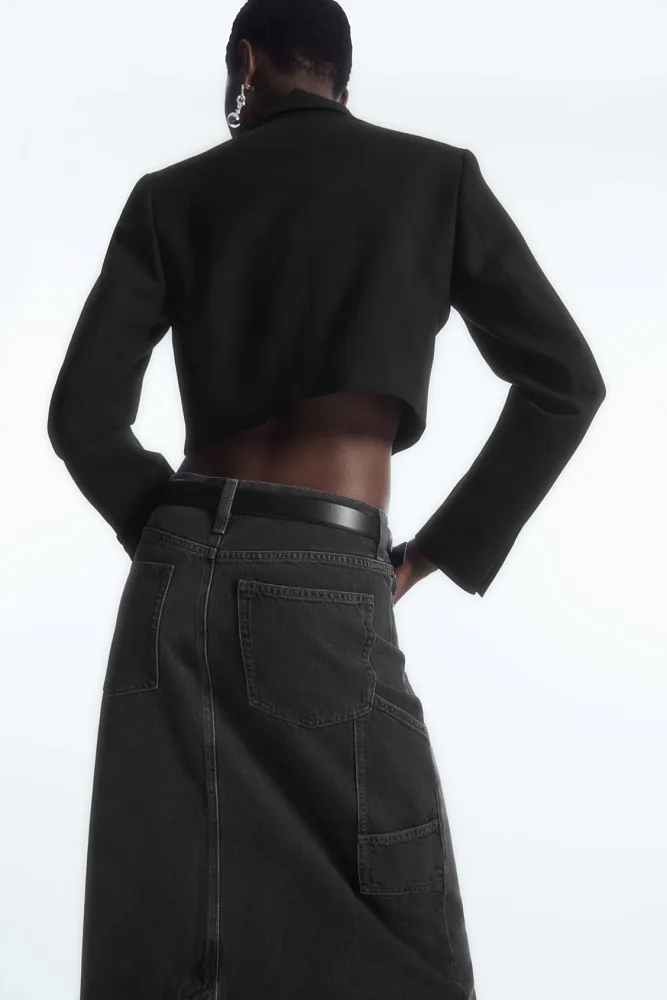 Джинсовая юбка макси COS