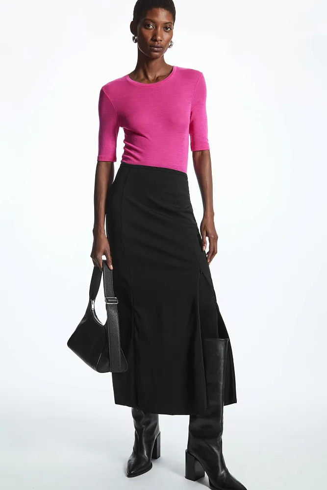 Футболка из тонкой шерсти мериноса COS