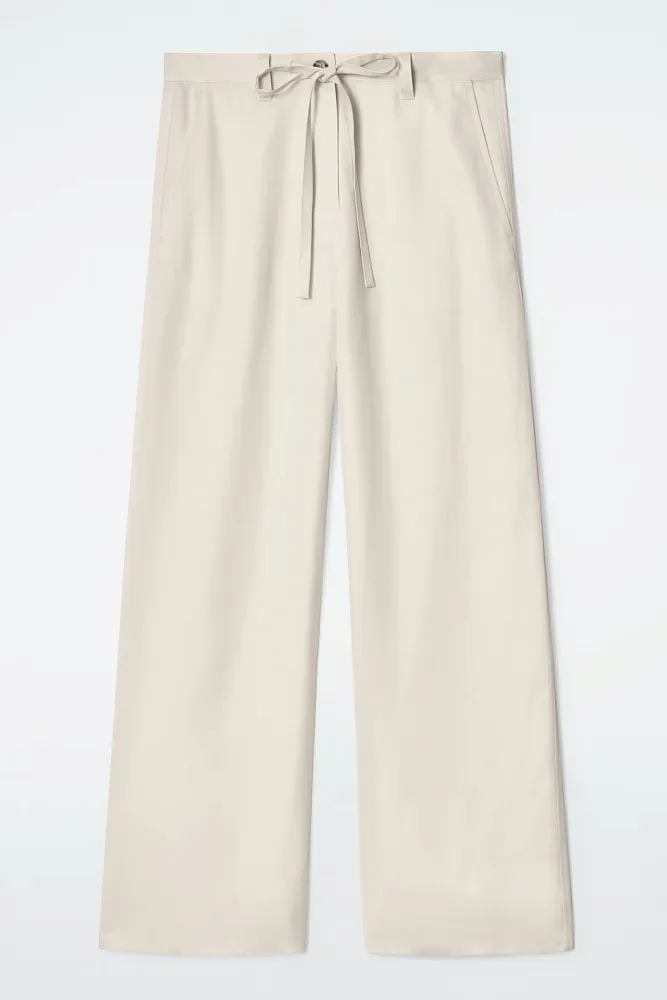 Широкие брюки на завязках COS