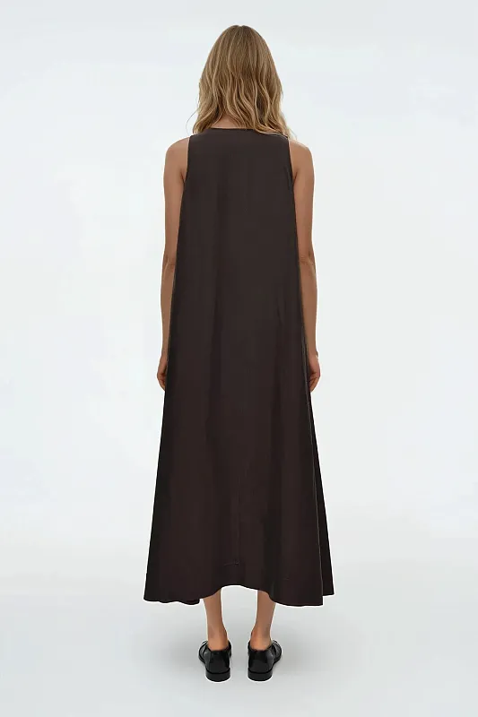 Платье-макси из льняной смеси COS Платье-макси из льняной смеси COS