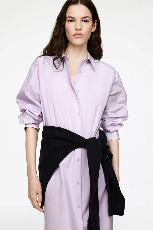 Платье-рубашка свободного кроя ARKET Платье-рубашка свободного кроя ARKET