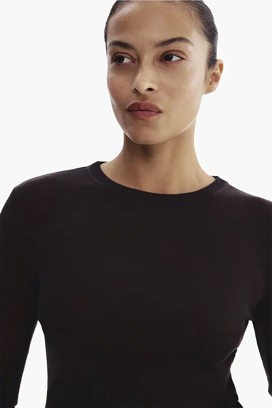 Лонгслив из тонкой шерсти H&M Лонгслив из тонкой шерсти H&M