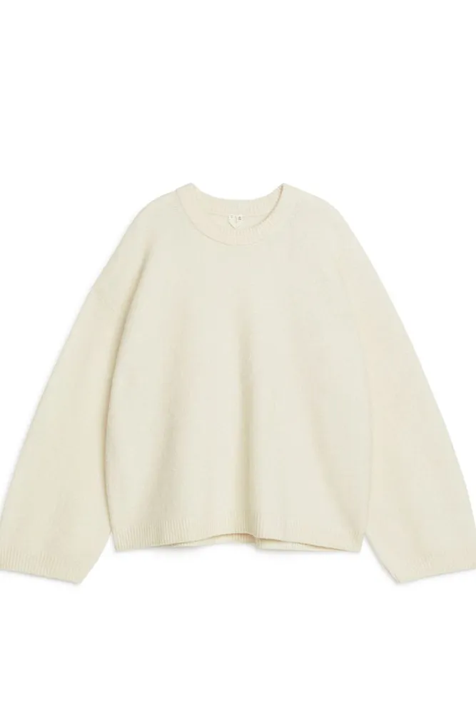 Джемпер из шерсти альпаки ARKET