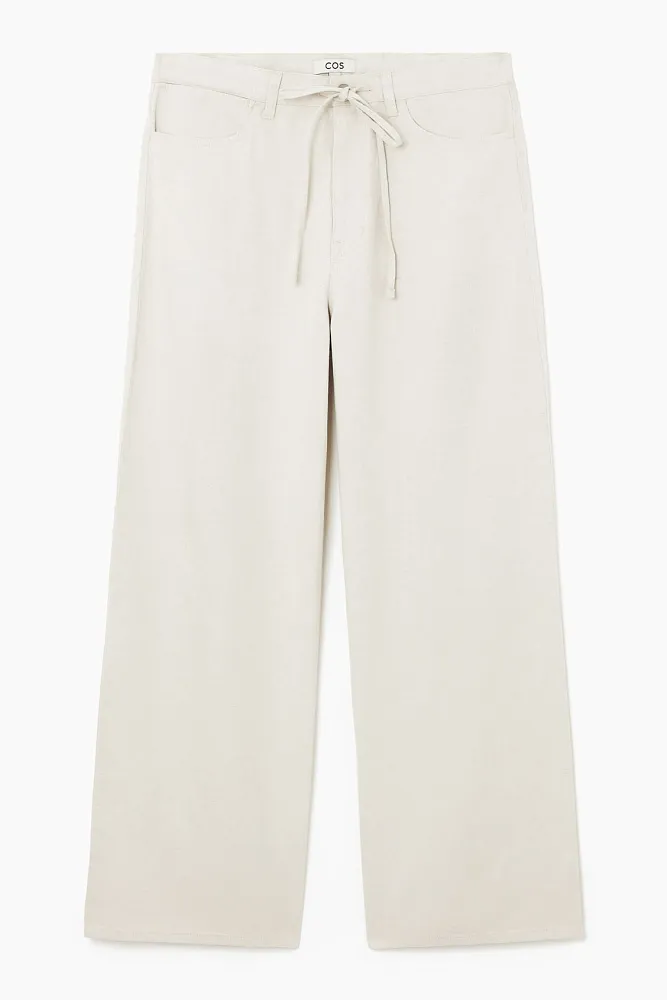 Широкие брюки на кулиске COS