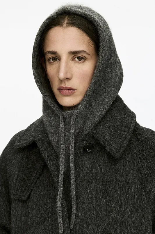 Балаклава из смеси альпаки и шерсти